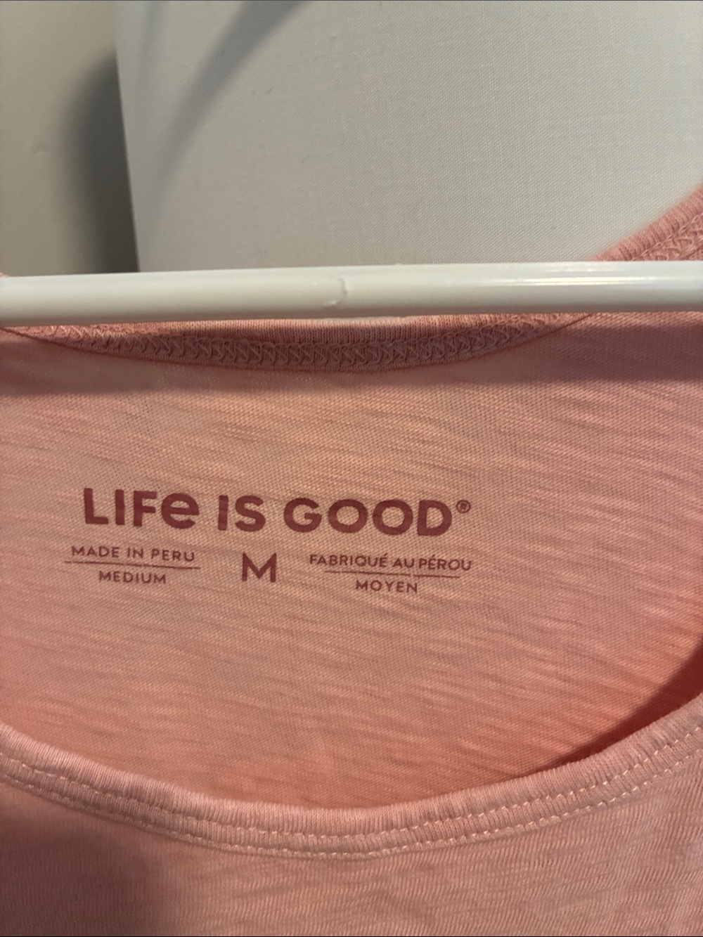 Life Is Good Light Pink Turtle Graphic Tank - Picture 2 of 3